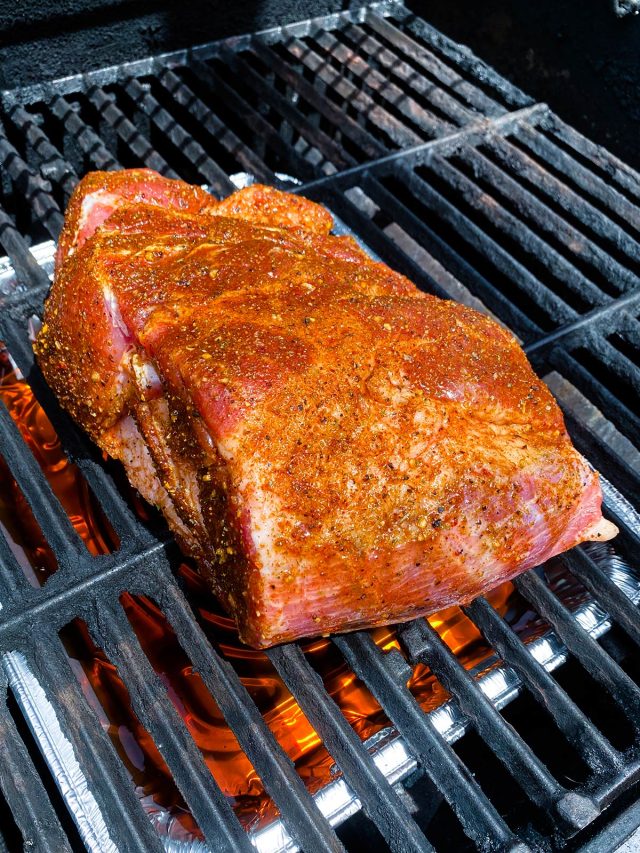 Grilled Pork Butt